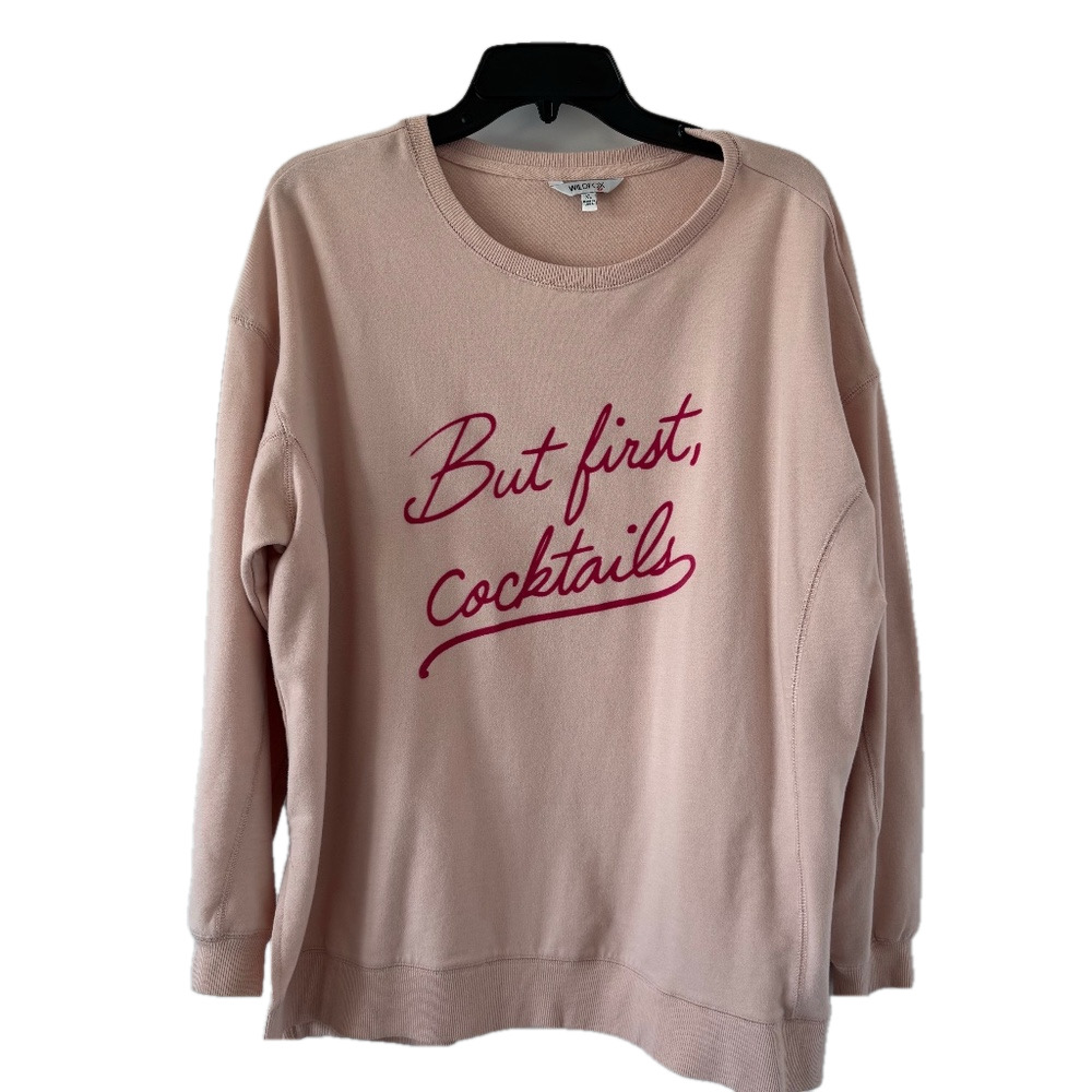 "But First Cocktails" Sweatshirt
